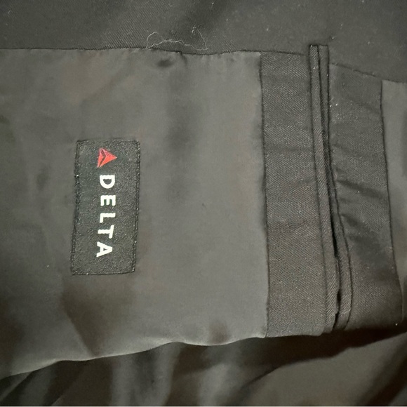 Vintage Delta Pilots First Officer Jacket 50S - Picture 13 of 16